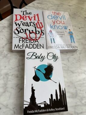 Freida McFadden Paperback Book Bundle Lot of 3 Rare Books